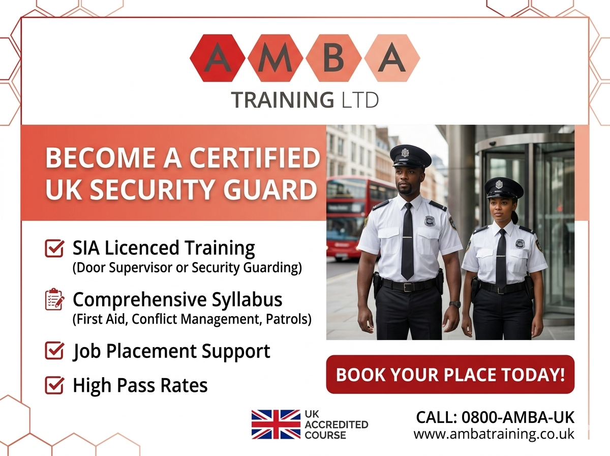 security guard course UK