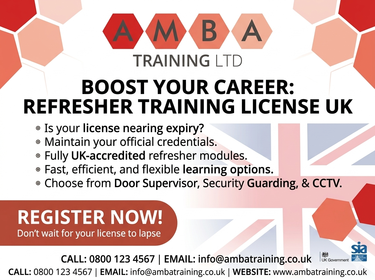 refresher training license UK