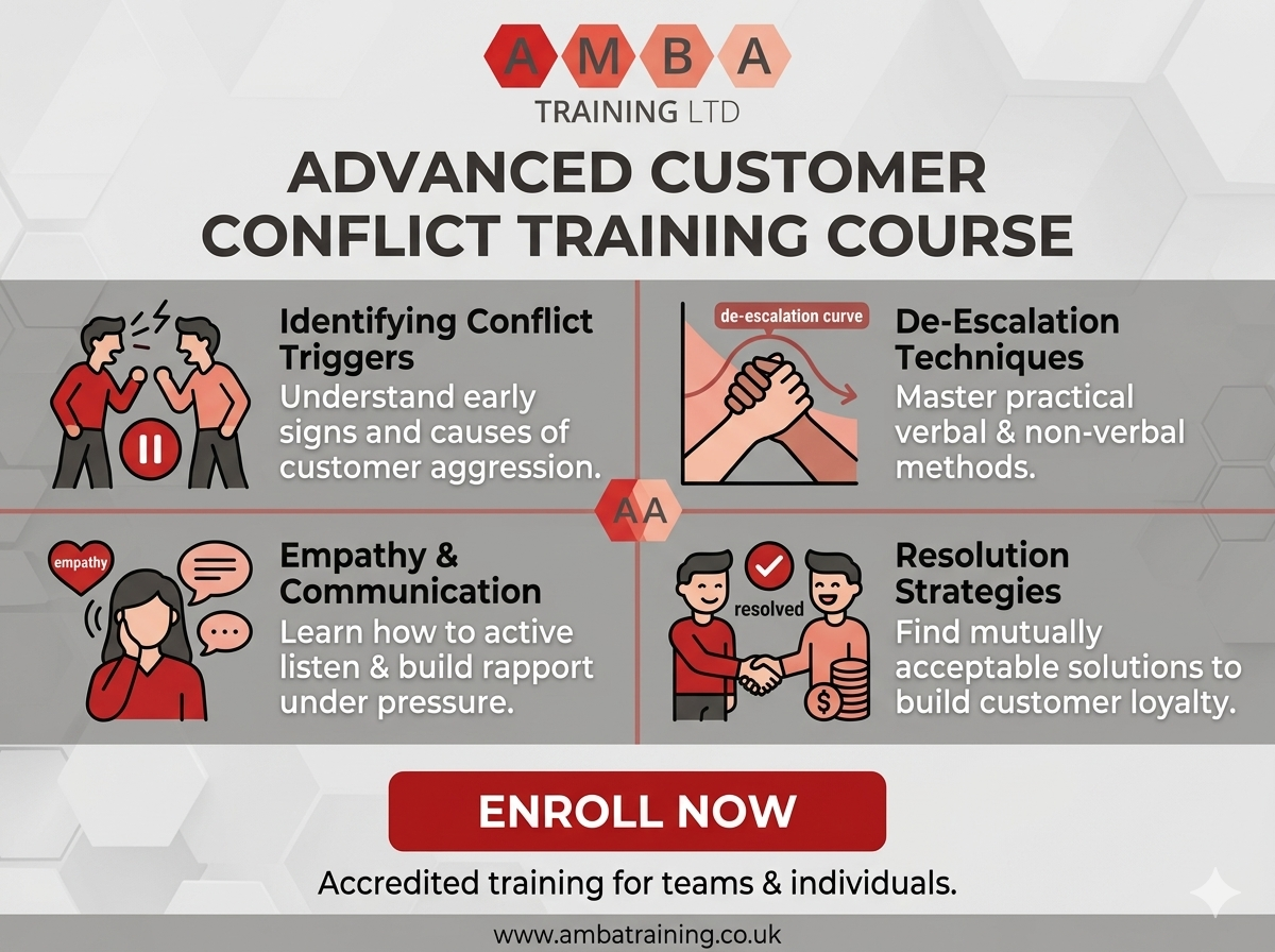 customer conflict training course